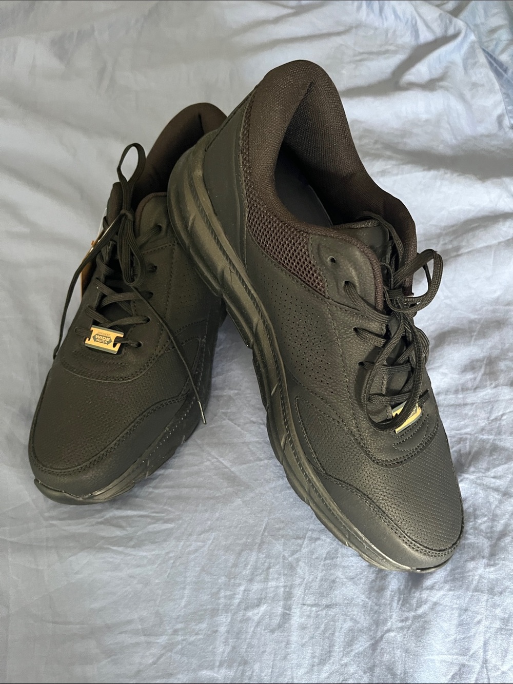 Men's Black Dickers Comfort Flex Athletic Lace-Up Sneakers 12 Wide
